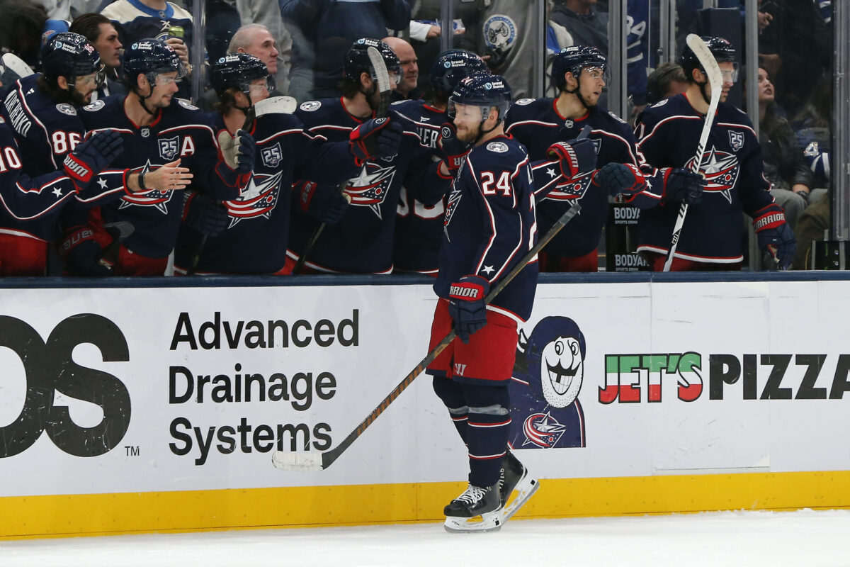 Mathieu Olivier Columbus Blue Jackets