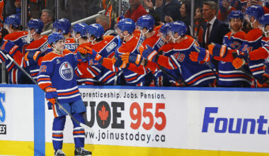 Oilers’ Matt Savoie Scores First NHL Goal - The Hockey Writers - Edmonton Oilers