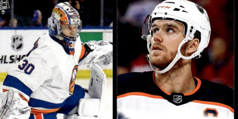 McDavid Sorokin Oilers Islanders