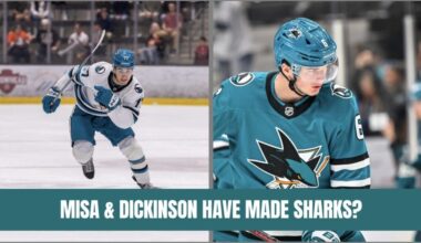 Misa & Dickinson on Opening Night Roster? Sharks Send 4 Down