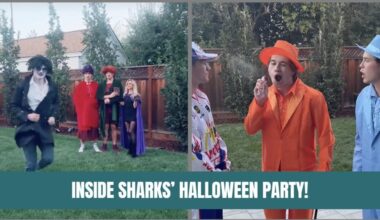 Sharks' Halloween Party: Misa & Dickinson Talk "Hocus Pocus", Smith on "Dumb and Dumber" With Celebrini