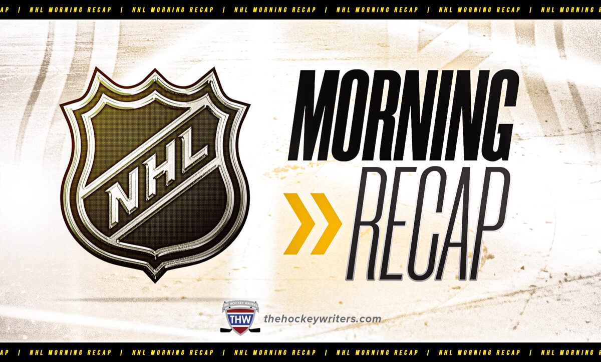 NHL Morning Recap – October 15th 2025 - The Hockey Writers - NHL News