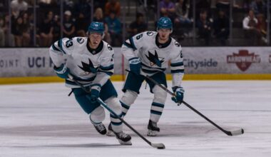 Cardwell Hat Trick, Regenda's 4 Assists Power Sharks' 4-1 Victory Over Vegas