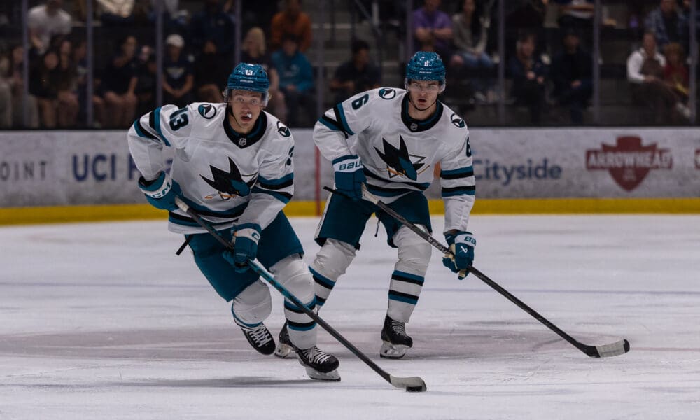 Cardwell Hat Trick, Regenda's 4 Assists Power Sharks' 4-1 Victory Over Vegas