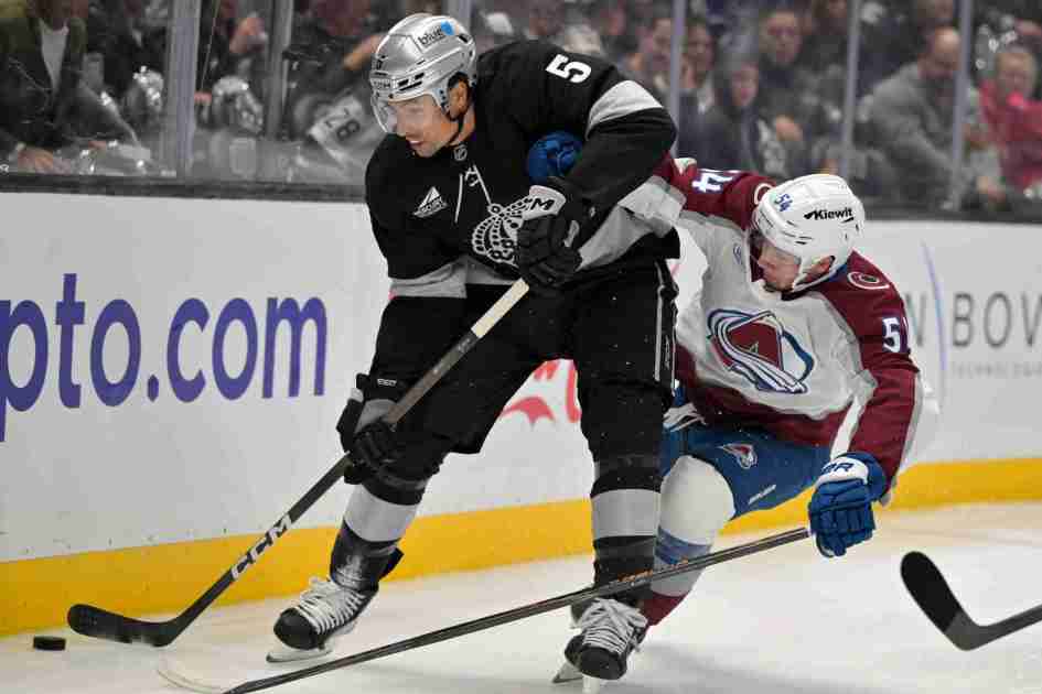 NHL: Colorado Avalanche at Los Angeles Kings