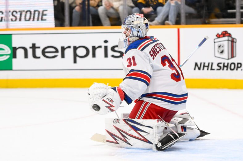 NHL: New York Rangers at Nashville Predators