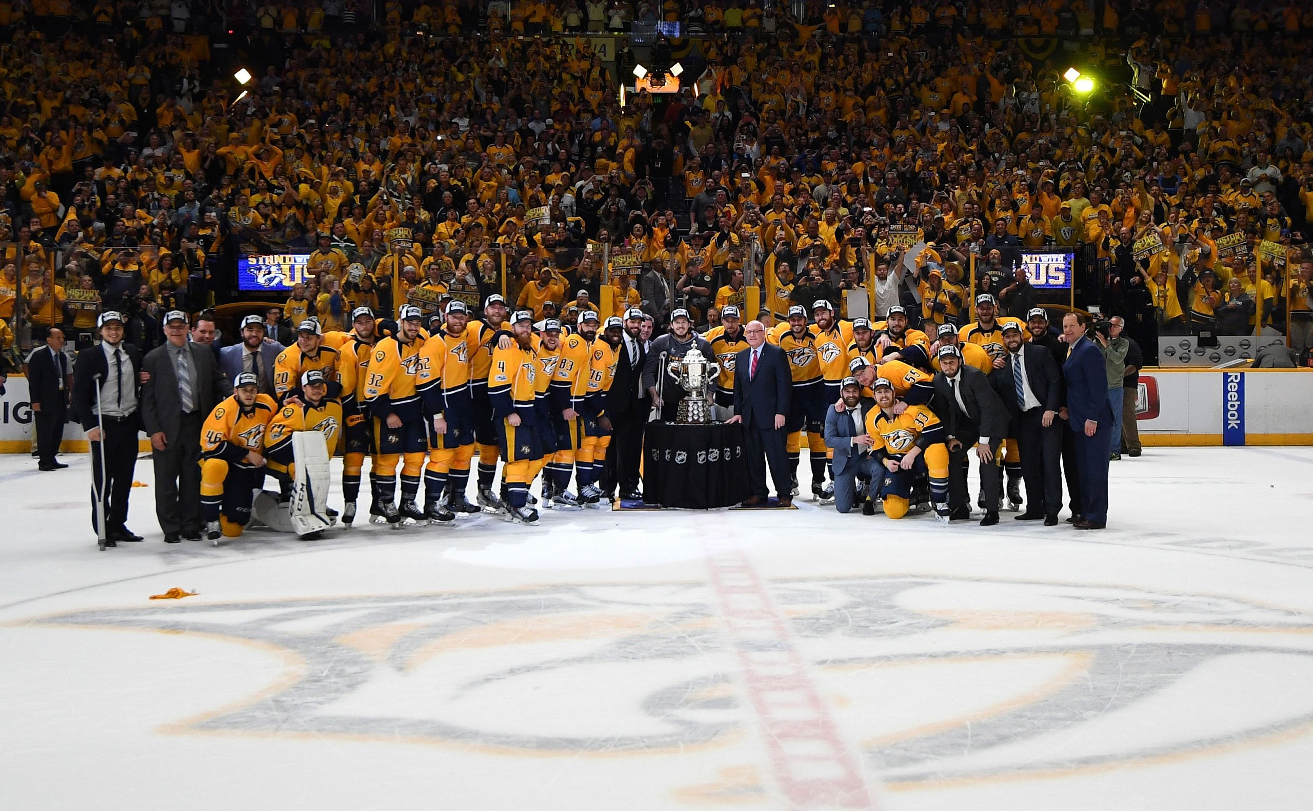 NHL: Stanley Cup Playoffs-Anaheim Ducks at Nashville Predators