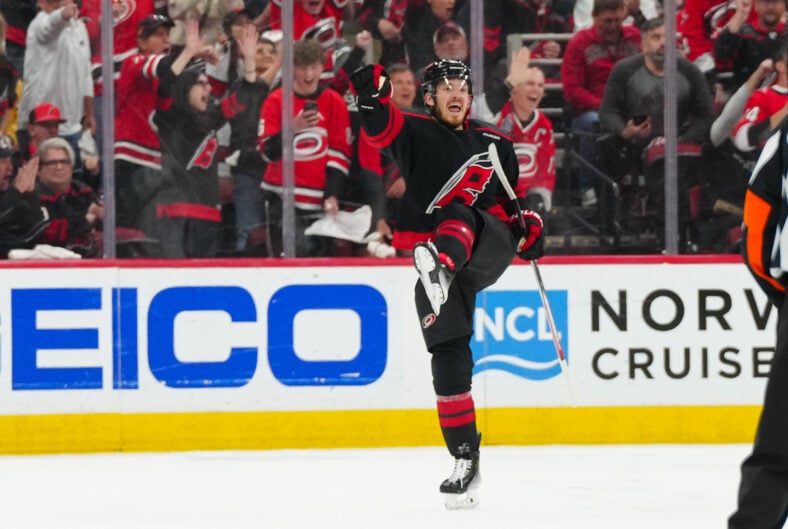 Minnesota Wild rumors: Jack Roslovic - Stanley Cup Playoffs -Washington Capitals at Carolina Hurricanes