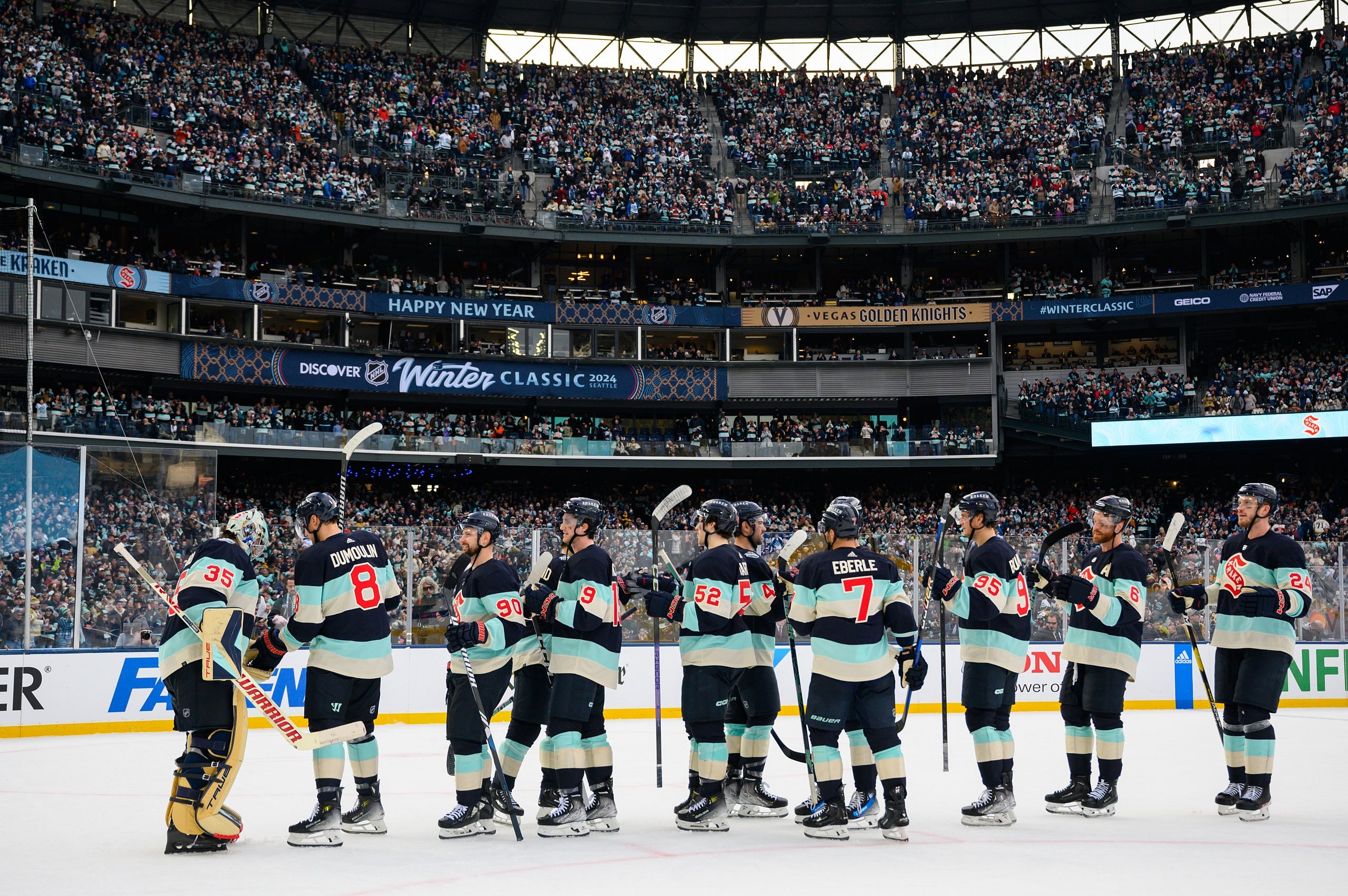 NHL: Winter Classic-Vegas Golden Knights at Seattle Kraken