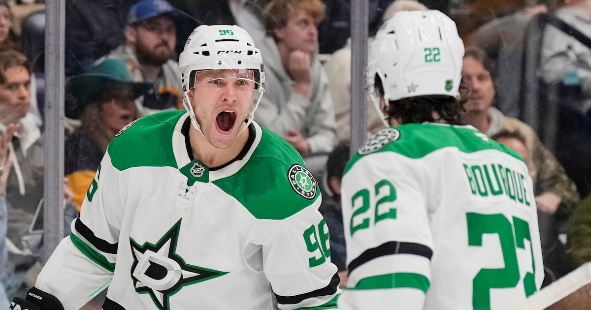 Mikko Rantanen’s third-period game-winner caps off Stars’ comeback rally vs. Nashville