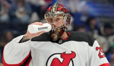 Devils' Jacob Markstrom to miss a couple of weeks with lower-body injury