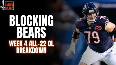 Chicago Bears Offensive Line Review through Week 4, 2025