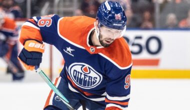 Edmonton Oilers’ Jake Walman, Jack Roslovic likely out against Vancouver Canucks