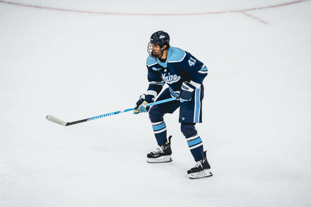 This UMaine freshman hails from a hockey hotbed in the desert