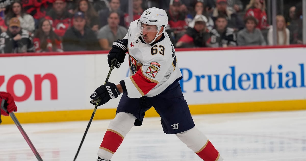 Florida Panthers’ Brad Marchand fined $5,000 for unsportsmanlike conduct vs. Buffalo Sabres
