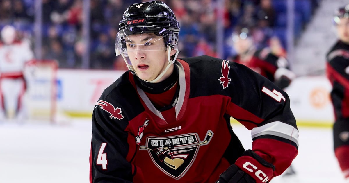 Vancouver Giants' Ryan Lin welcomes pressure, experience ahead of draft season