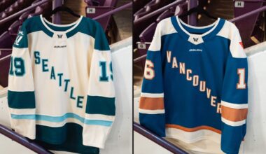PWHL Seattle, Vancouver reveal inaugural jerseys ahead of 2025-26 season