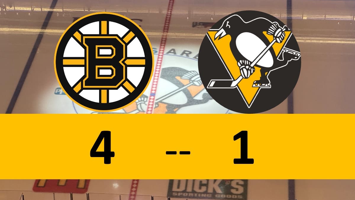 The Bear Truth: Bruins Overwhelm Sleepwalking Penguins