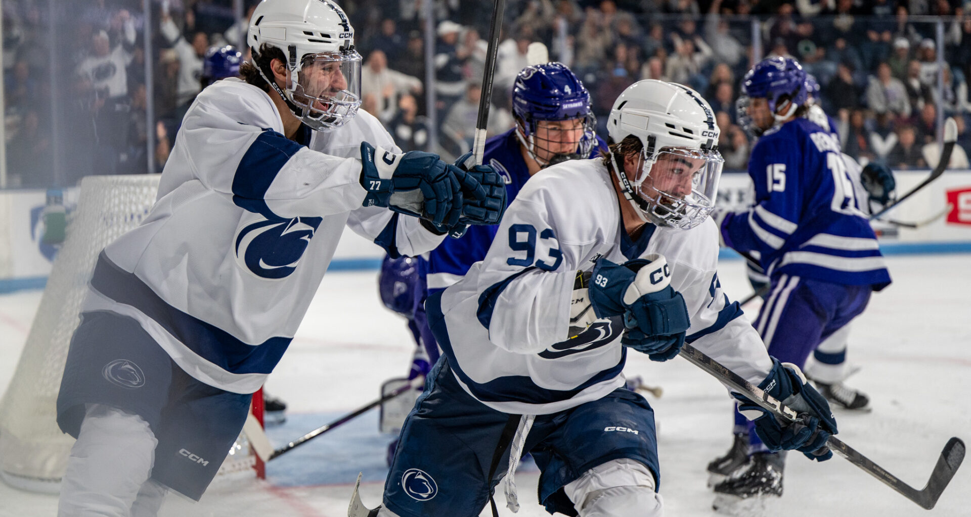 Shea Van Olm Finding His Place In Hockey Valley With First Penn State Goal