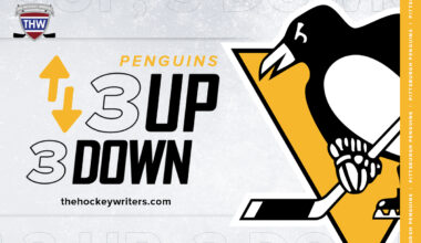 Pittsburgh Penguins 3 up, 3 down