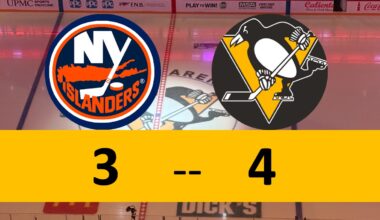 Penguins Win Entertaining Opener Over Islanders; Malkin Rolling