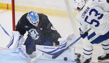 Joseph Woll rejoins the Toronto Maple Leafs after a lengthy personal leave