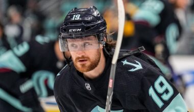 Seattle Kraken place Jared McCann on injured reserve; Brandon Montour returns to team