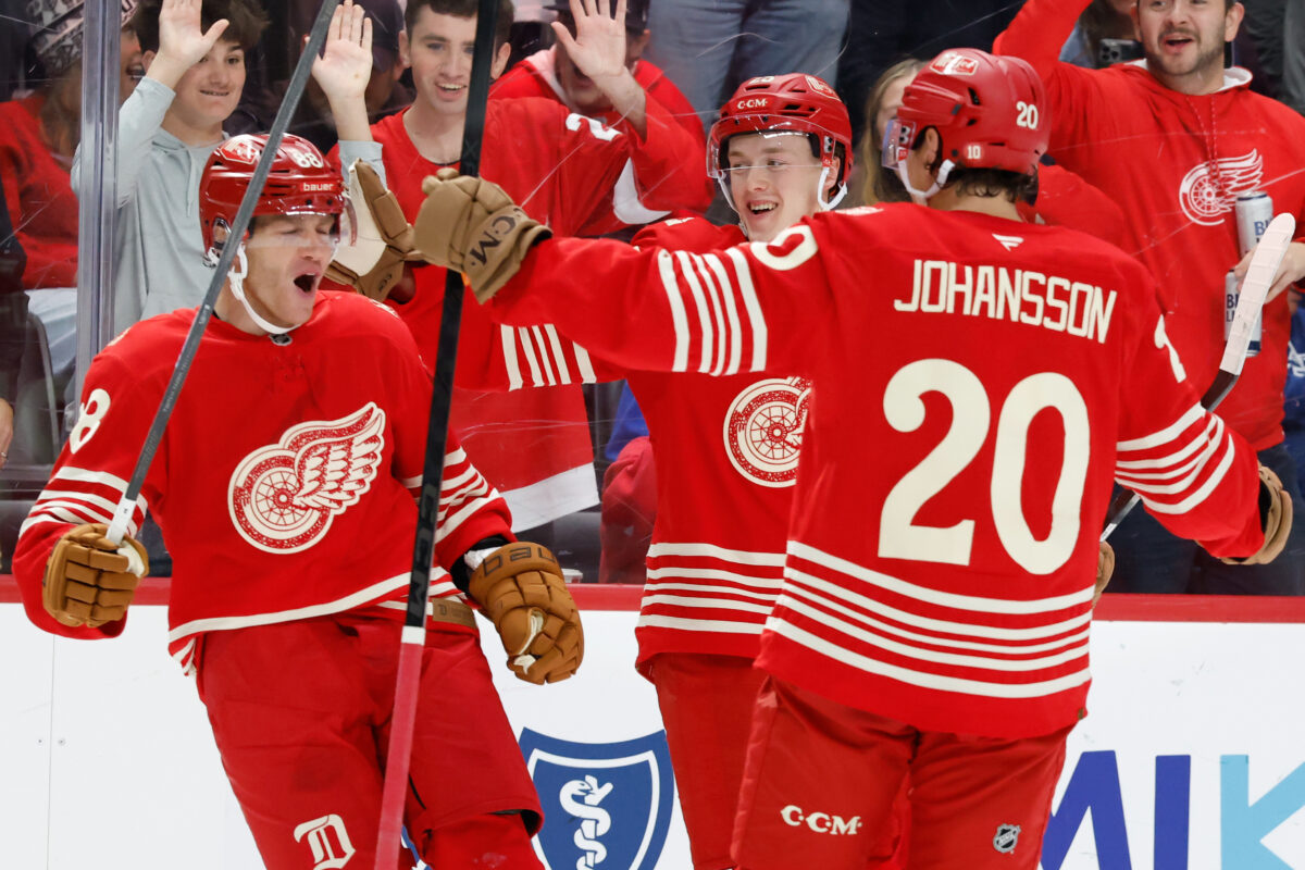 Detroit Red Wings Celebrate