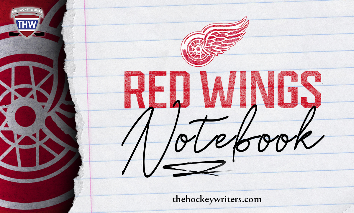 Red Wings Notebook: Early Observations on Sandin-Pellikka, Special Teams & More - The Hockey Writers - Detroit Red Wings