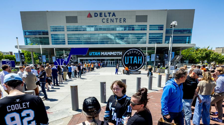 Utah Mammoth, Delta Center....
