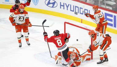 Donato's OT Winner Lifts Chicago Blackhawks to Win Over Ducks