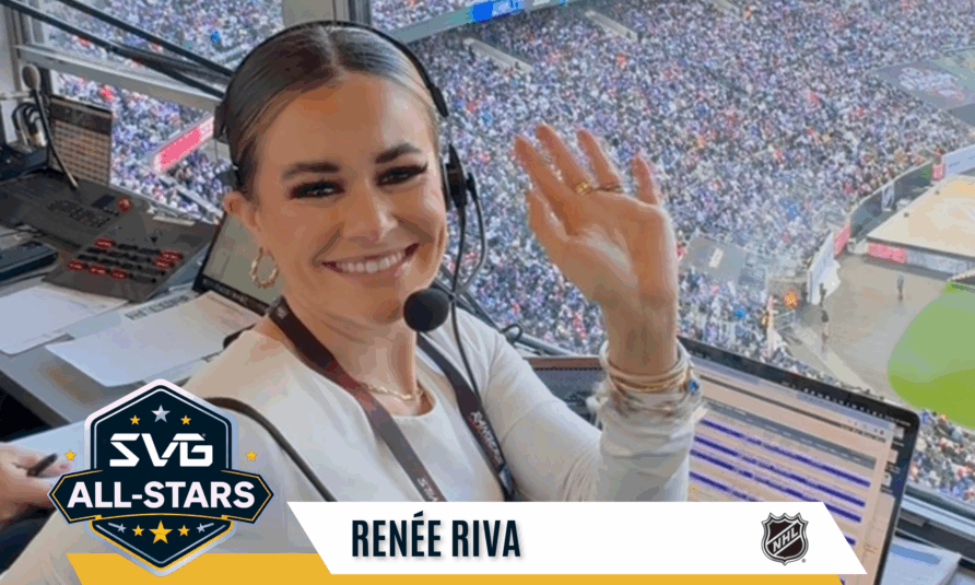 Renée Riva, Senior Director, Game Presentation, NHL