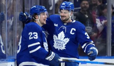 Forward unit remains 'work in progress' as Leafs open post-Marner era 