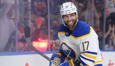 Buffalo Sabres center Jiri Kulich (20) looks to make a pass during the second period against the Tampa Bay Lightning at KeyBank Center.