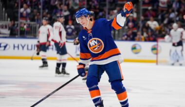 Islanders rookie Matthew Schaefer extends point streak to tie NHL record