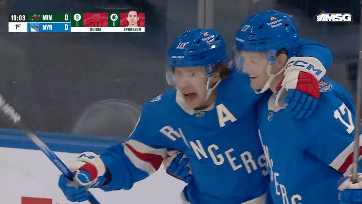 Artemi Panarin ends Rangers' historic home goalless start