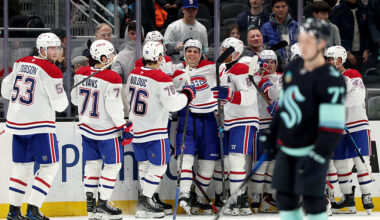 Seattle Kraken Montreal Canadiens game-winner overtime 2025...
