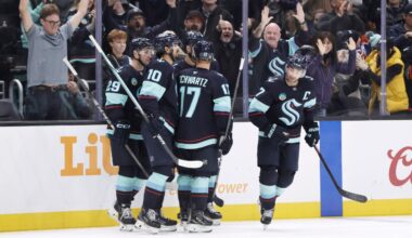 Eberle scores twice as Kraken beat Oilers