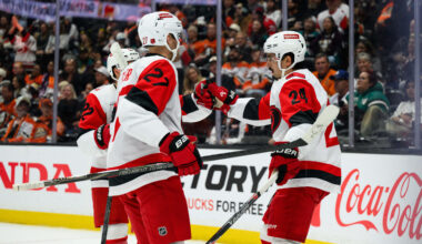 Jarvis & Gostisbehere Each Tally 3 Points in Hurricanes' 4-1 Win Over Ducks - The Hockey Writers - Carolina Hurricanes