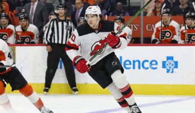 New Jersey Devils' Shane Lachance Is One to Watch After Standout Camp - The Hockey Writers -