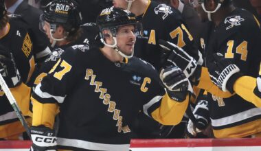 Penguins Dominate Canucks With Steelers Stars In Attendance