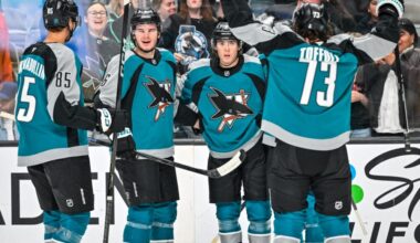 Sharks Turn Back Clock, Rock Devils 5-2