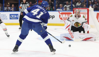 Knight Holds the Line as Blackhawks Beat Lightning 3–2