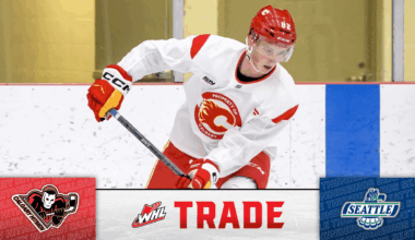 Hitmen acquire Calgary Flames prospect Stockselius from Thunderbirds