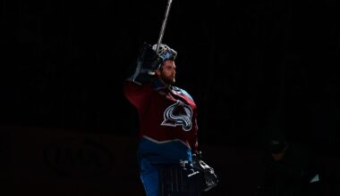 Goaltender Scott Wedgewood saves sluggish Avalanche's home opener