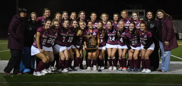 Bloomfield Hills Marian fell to Dexter 5-0 in the field...