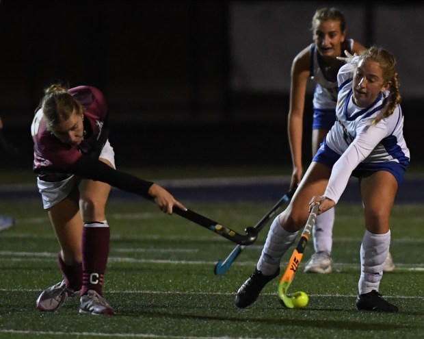 Bloomfield Hills Marian fell to Dexter 5-0 in the field...