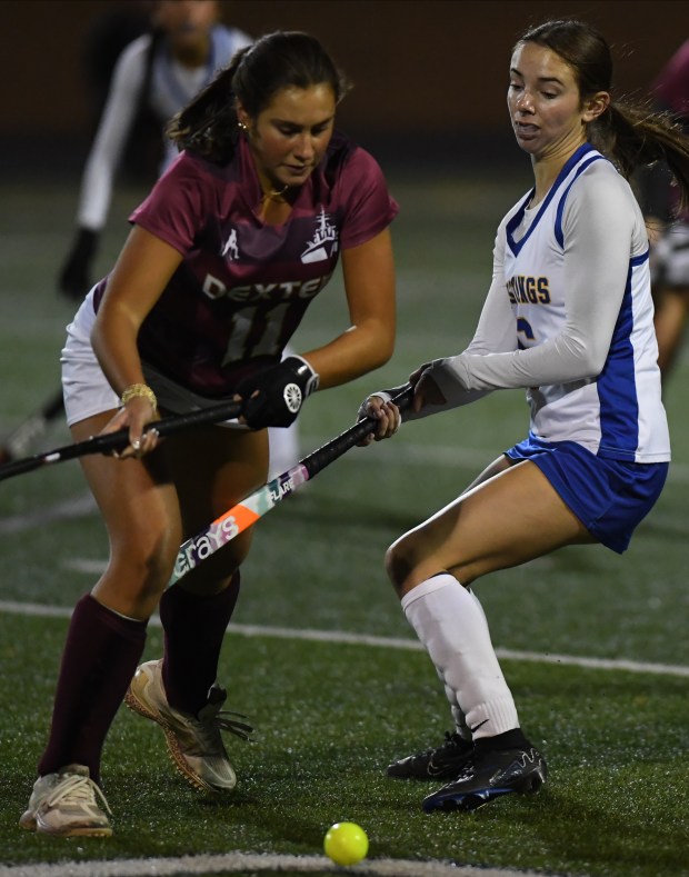 Bloomfield Hills Marian fell to Dexter 5-0 in the field...