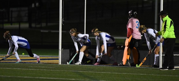 Bloomfield Hills Marian fell to Dexter 5-0 in the field...