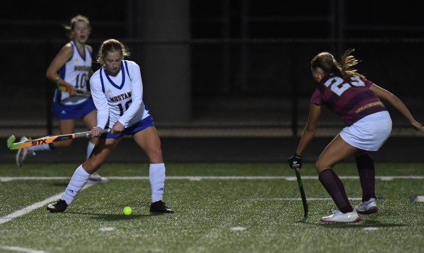 Bloomfield Hills Marian fell to Dexter 5-0 in the field...